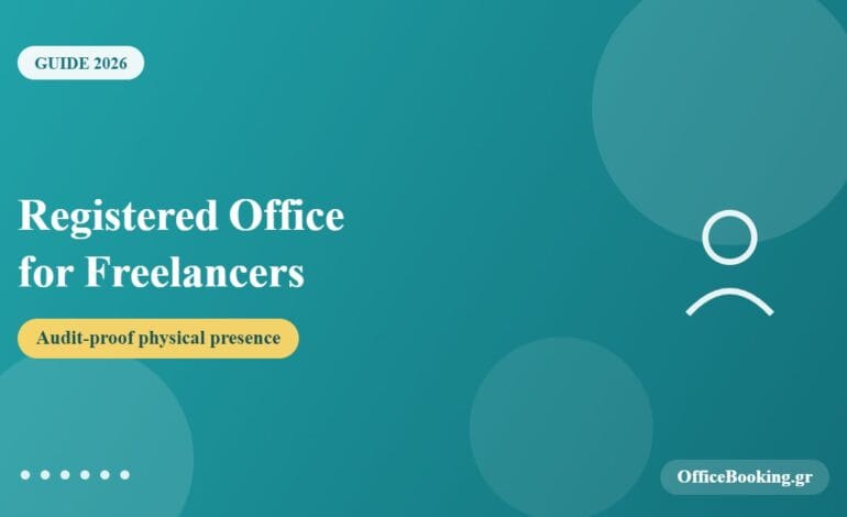 Registered office for freelancers in Greece banner