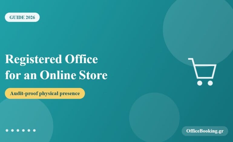 Registered office for an online store in Greece banner